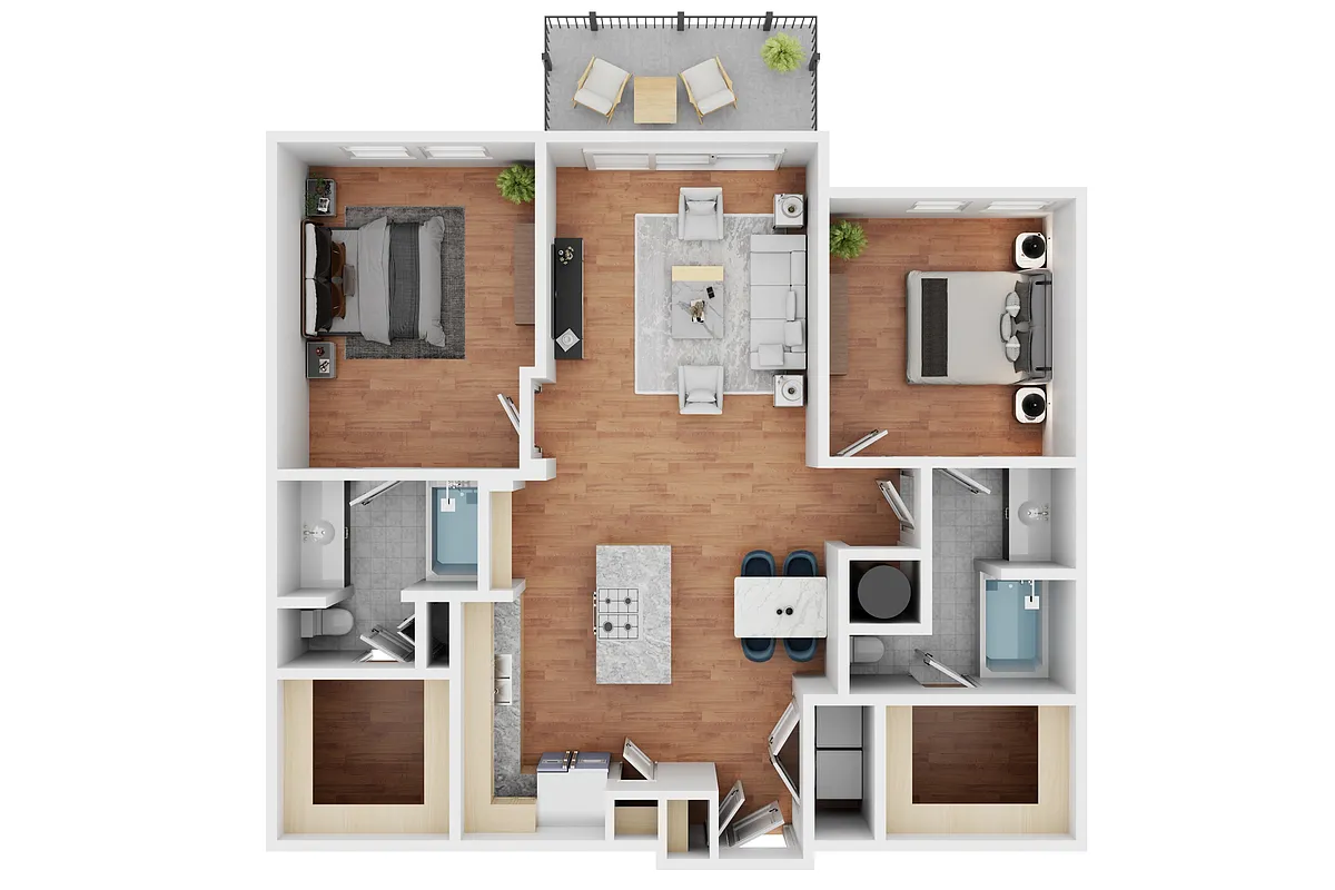 Floor plan B2