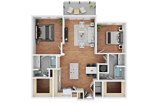 Floor plan B3