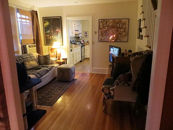 One of two downstairs living rooms.