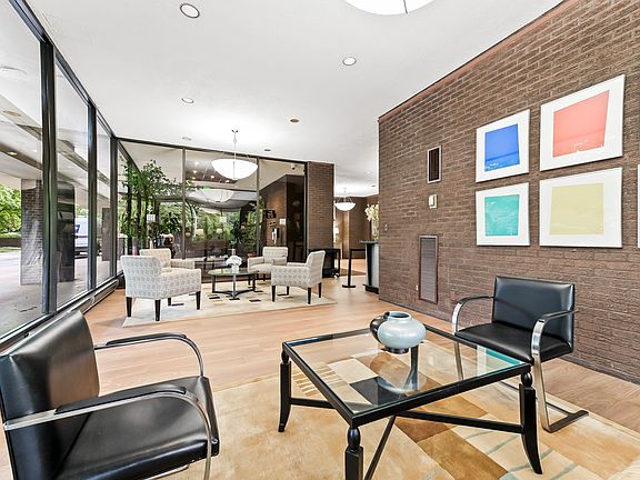 Lobby of building - 24 hour security and a doorman!