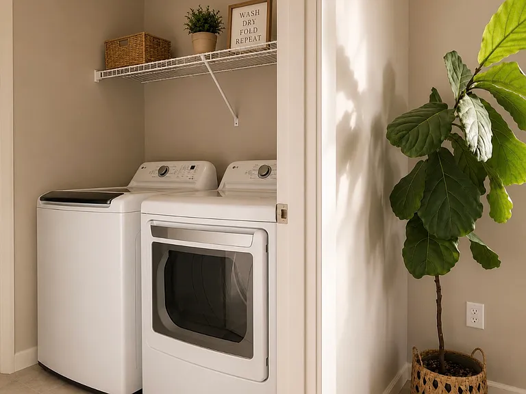 Upstairs Laundry Room