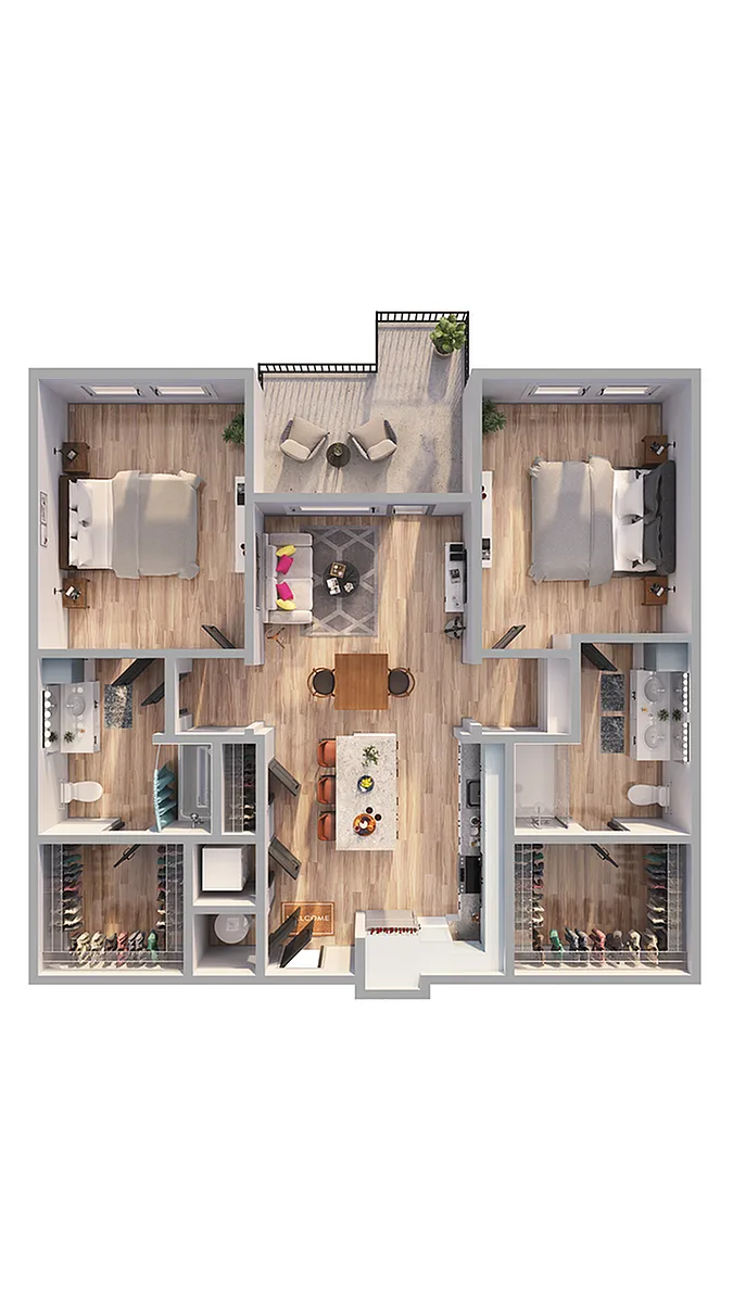 Floor plan B2
