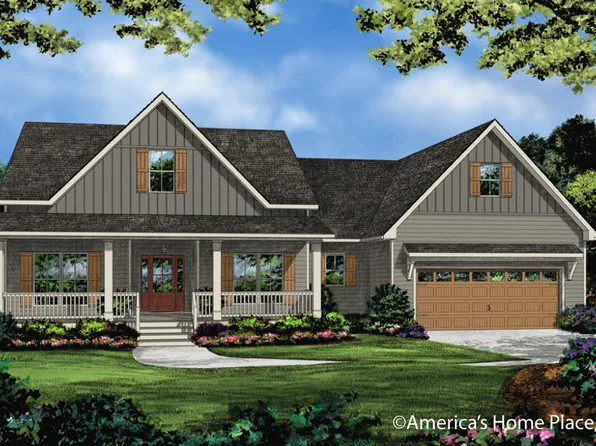 Berglund Modern Farmhouse Plan, Statesville, NC: Build On Your Lot