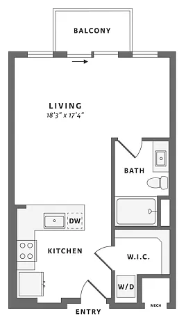 Floor plan E1-1