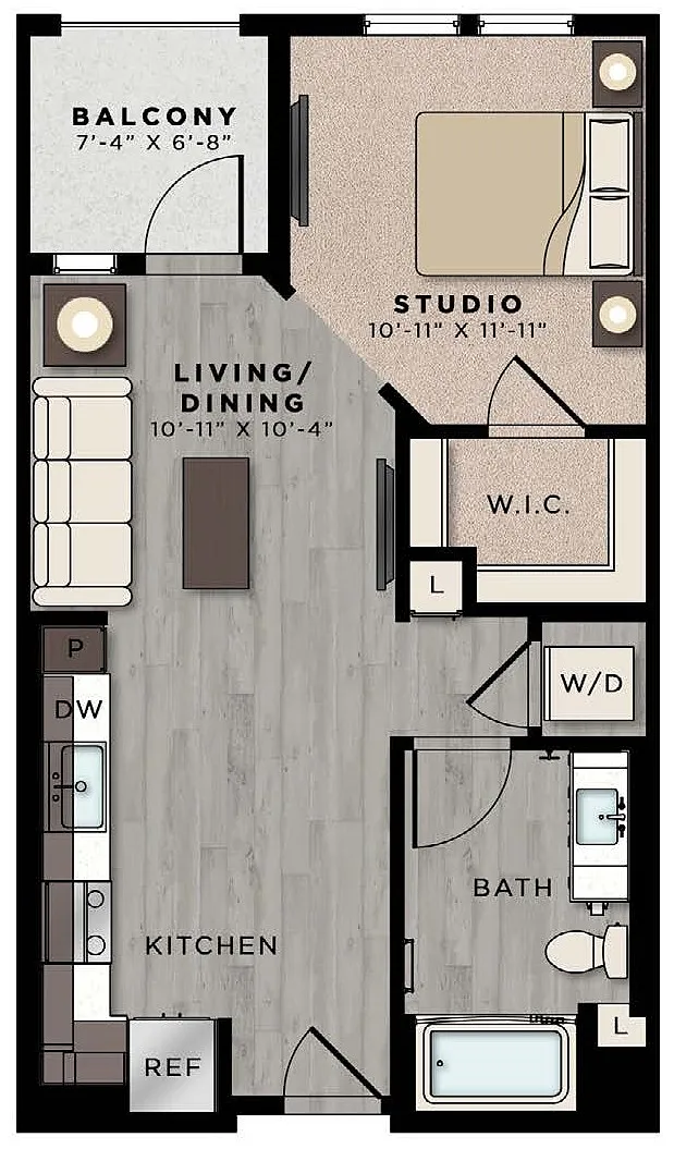 Floor plan S1-615