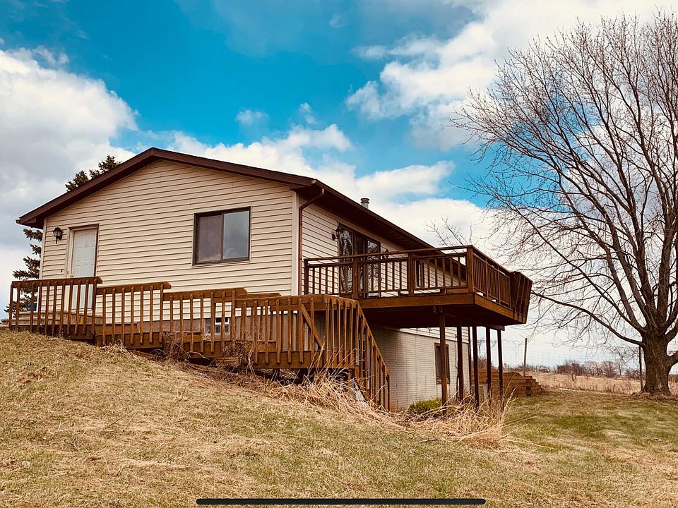 House and yard, looking east.