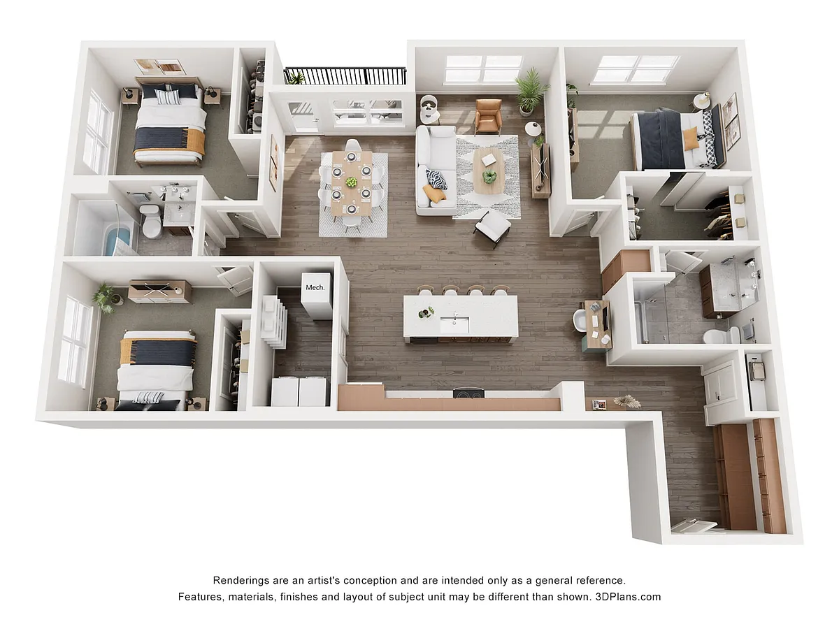 Floor plan The Glacier