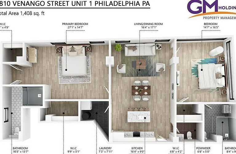 1810 E Venango St #501 — Photo 8