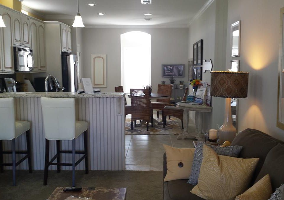 kitchen/den area