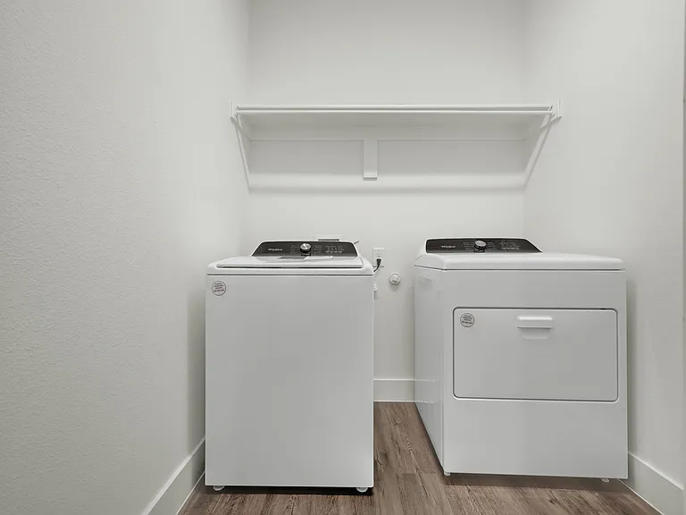 Utility on the first floor