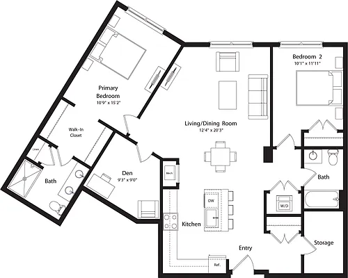 Floor plan B4D