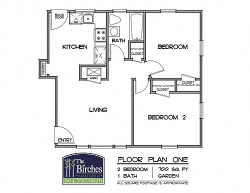 Floor plan Garden