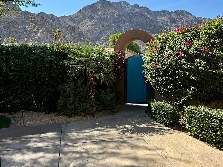 fantastic mountain views from private court yard