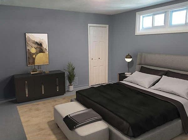Main Bedroom with one walk in Closet and one large closet