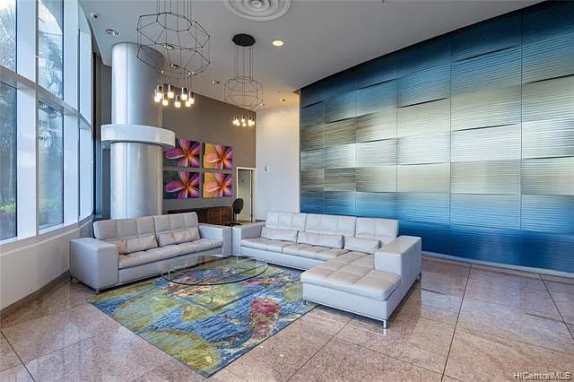 Lobby of the building