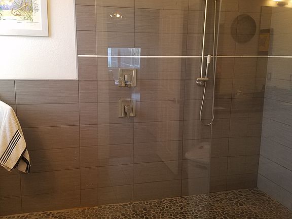 Master bedroom shower