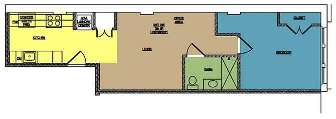 Floor plan Masonry TS-A1