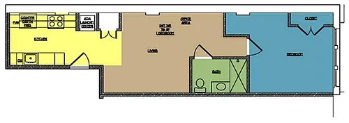 Floor plan Masonry TS-A1