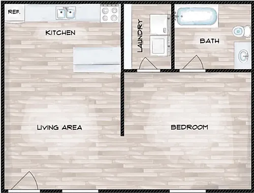 Floor plan Alcove