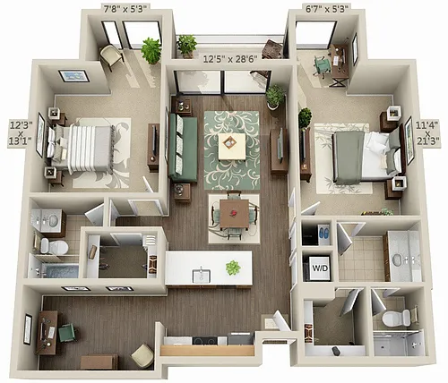 Floor plan Triton
