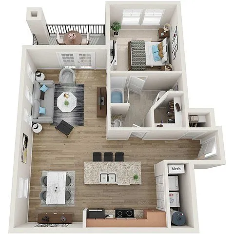 Floor plan Bayview Classic