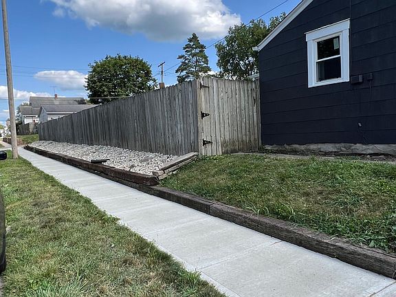 Large corner lot with privacy fence