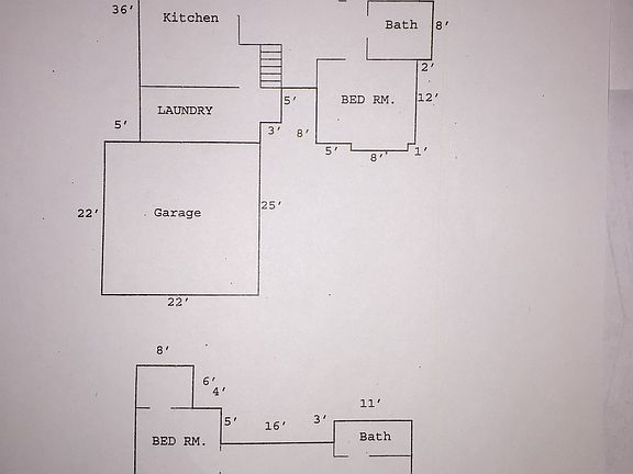 Floor plans - Main House