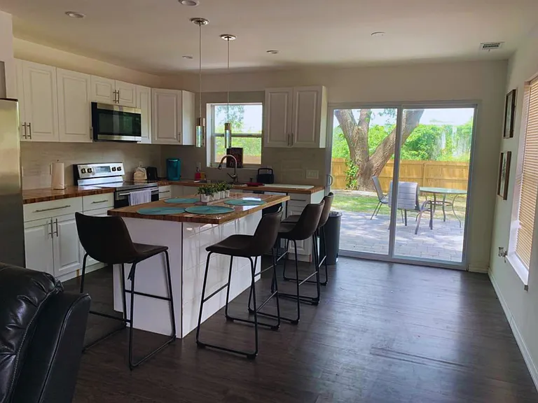 Gather Around This Beautiful 4-Seat Dining Table.
