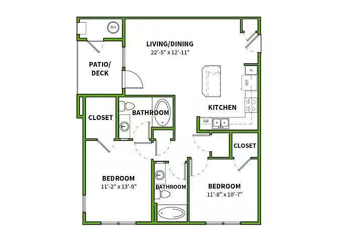 Floor plan Dillon
