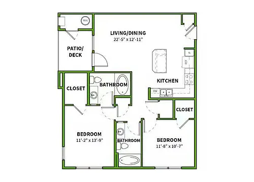 Floor plan Dillon