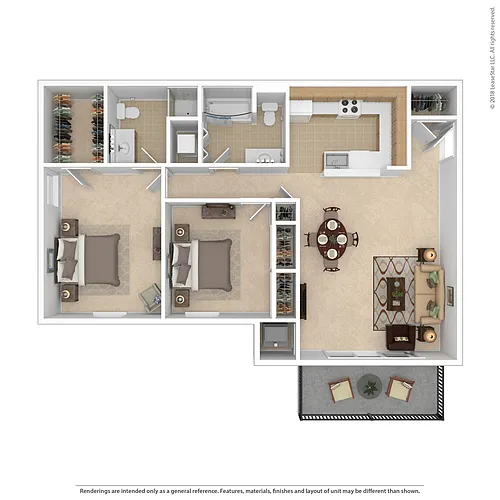 Floor plan Sandpiper