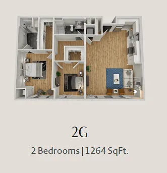 Floor plan 2G