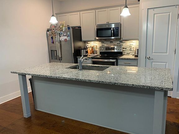 Kitchen with granite counter top