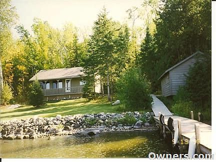 Cabin, dock and dock house