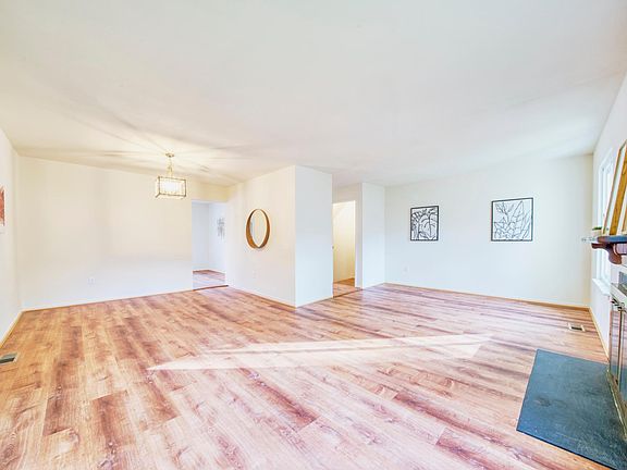 Living area and dining