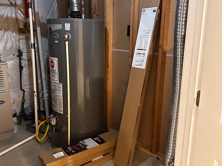 Basement laundry unit
