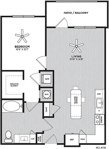 Floor plan A11