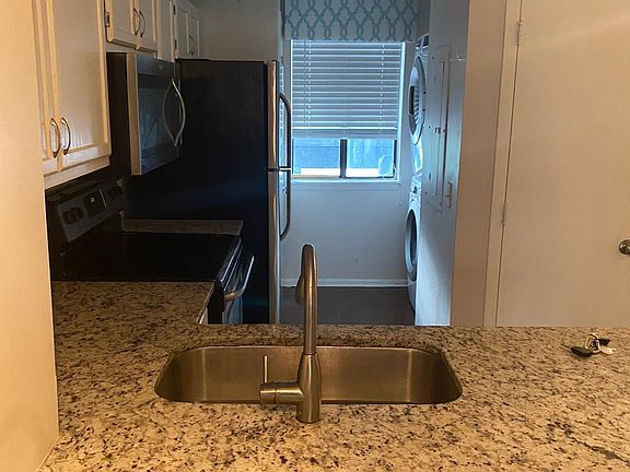 Kitchen with granite counter top