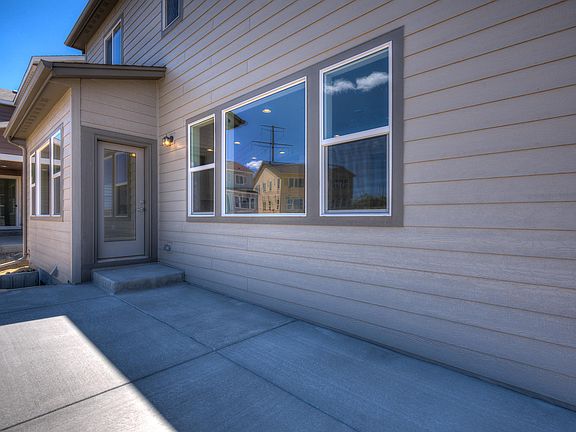 Large Concrete Patio