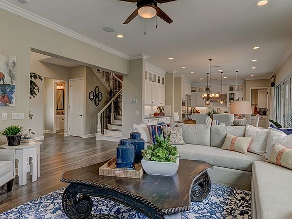 Open and airy floorplan