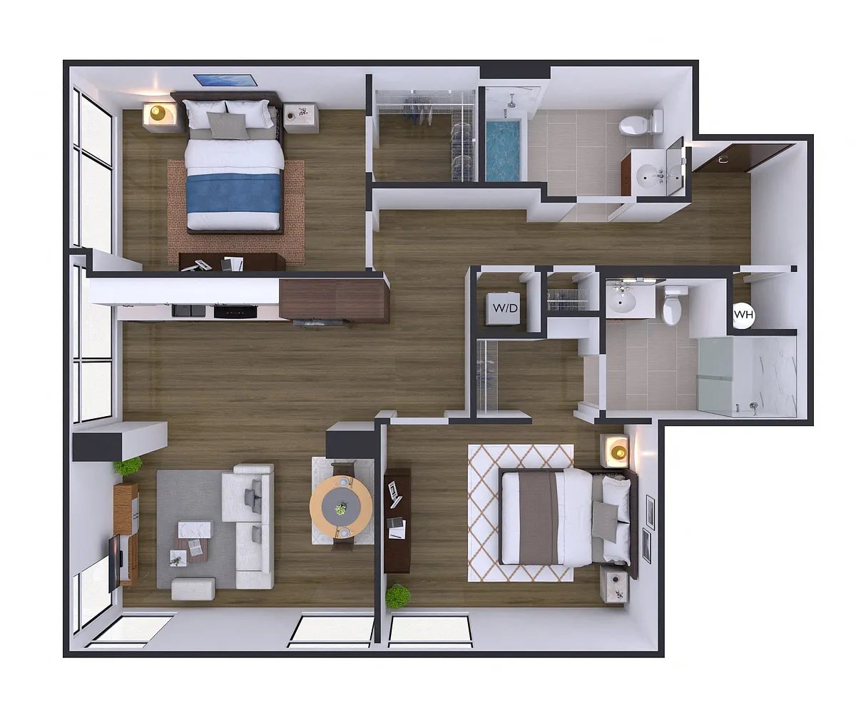 Floor plan 301-B03