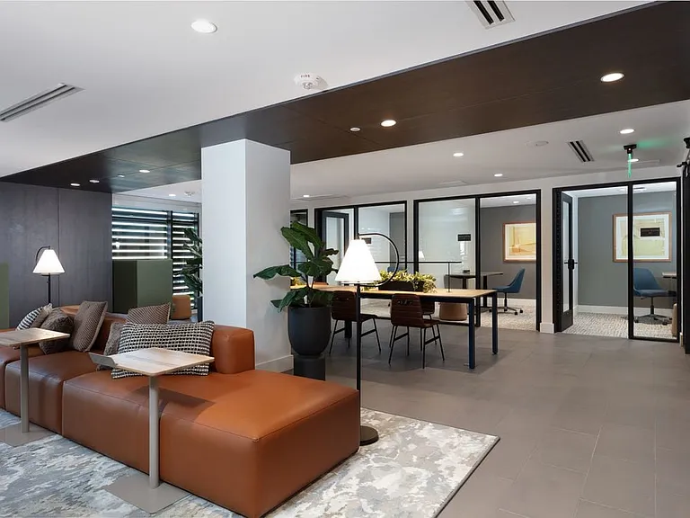 2nd Floor Work lounge with private work pods