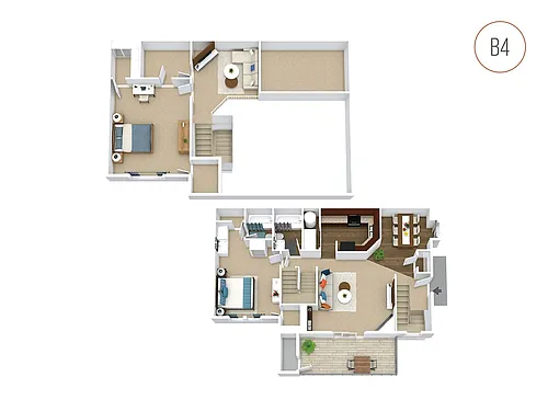 Floor plan B4