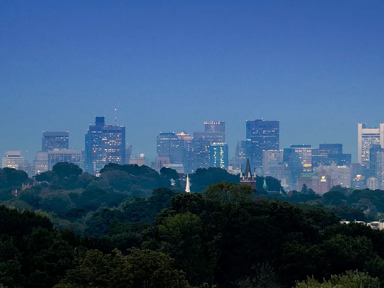 Views of the Boston Skyline