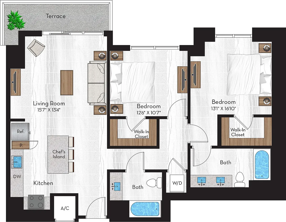 Floor plan B2