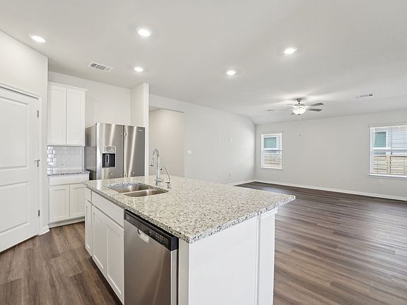 This open concept floorplan is great for entertaining.