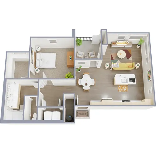 Floor plan Manzanita