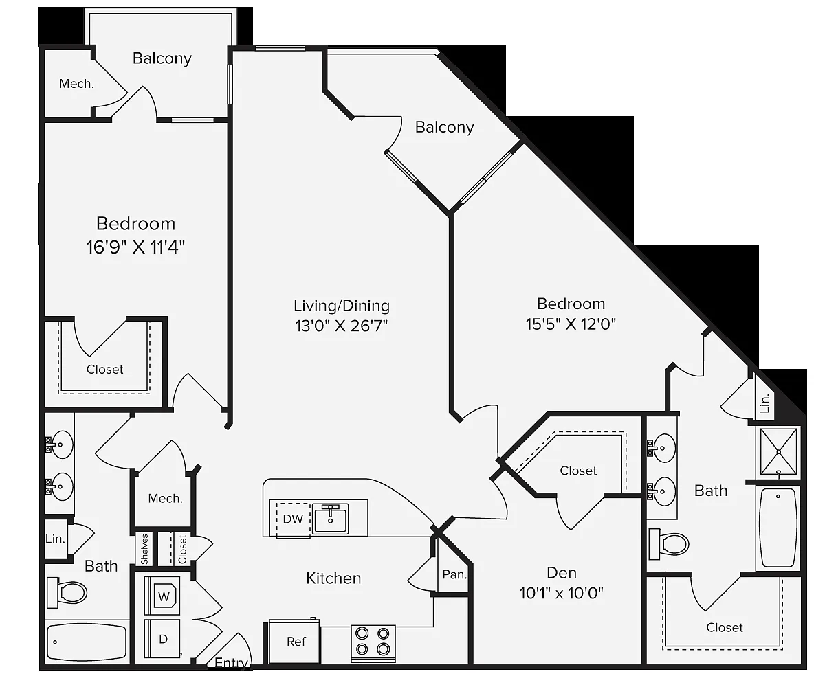 Floor plan B4D.1
