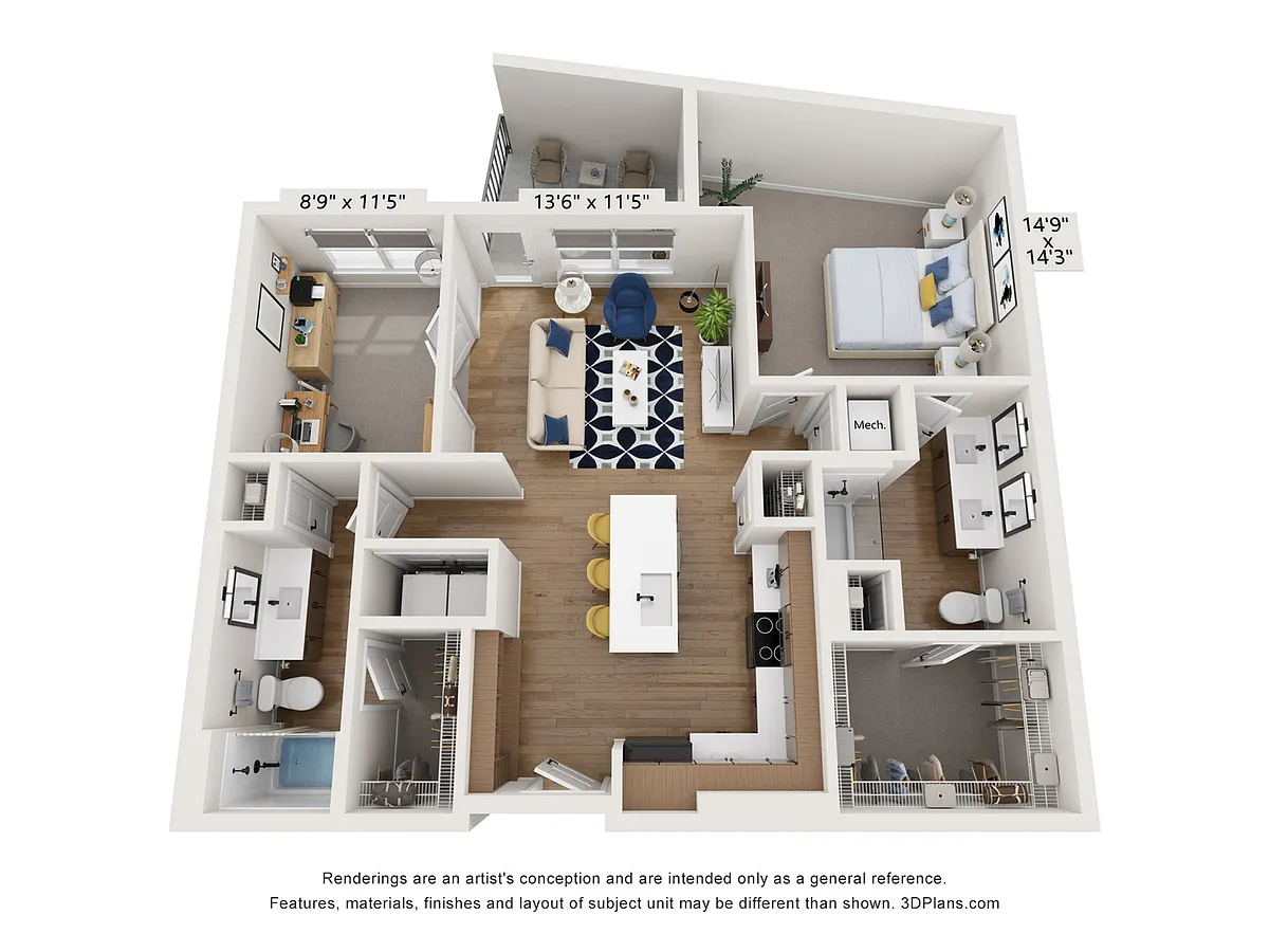 Floor plan A16 Maple