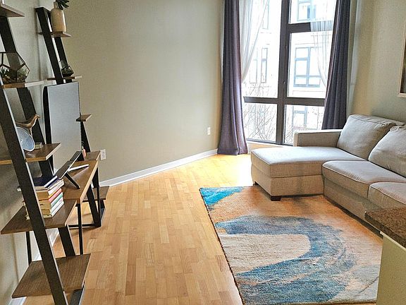 Modern area rug is included!